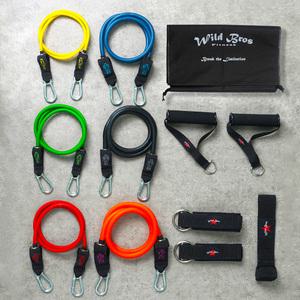 와일드브로스 튜빙밴드 홈트레이닝 근력운동 스트레칭 재활운동 도어짐