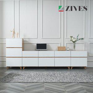 [지베스]코나3 UV하이그로시 2500 높은 TV거실장세트