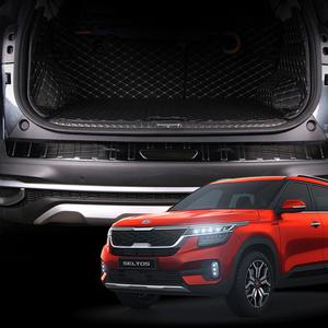 셀토스 스크래치방지 트렁크 내부가드 헤어라인 외부가드