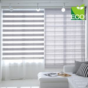 친환경 콤비 블라인드 롤스크린 커튼 창문 거실 안방