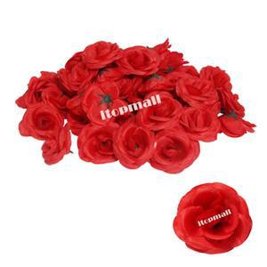 티라이트장미(50개입) 티라이트 초 양초 프로포즈 청혼 조화 장미 조명 이벤트