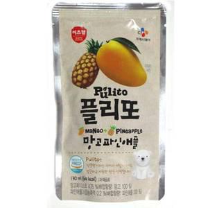 CJ 이츠웰 플리또 망고파인애플 130ml×40개/