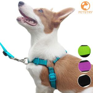 펫스츄리 강아지 앞섬방지 앞고리 이지워크 하네스 가슴줄 중형견 대형견 4color