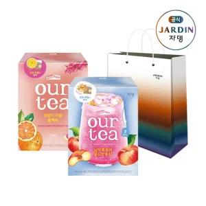 아워티 오렌지자몽 8P+ 납작복숭아 8P + 쇼핑백