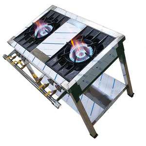 업소용 간택기 가스렌지 2구 버너 900mm 화구 간텍기