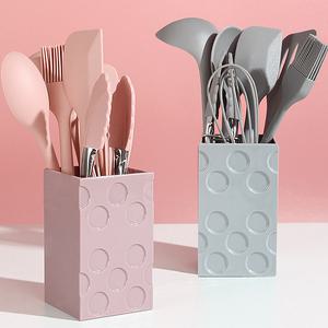 파쿠젠 미니 실리콘 조리도구세트 8P 키친툴세트 국자 뒤집게 스파츌라