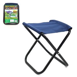 우신 접이식 간이의자 (소) 24x21x25cm 캠핑 낚시 레저 야유회 야외 폴딩 체어