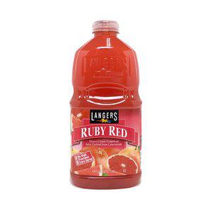 [기타][카페앤쿨]랭거스 루비레드 자몽 주스 1.89L 8병