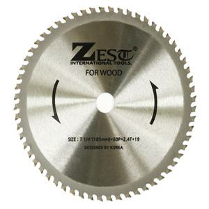 제스트 원형톱날(목공용) 9인치 x 100날 목공용팁쏘