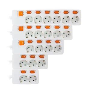 프로 멀티 개별스위치 안전 멀티탭 2구 3구 4구 5구 6구 1.5M 3M 5M 16A 접지형