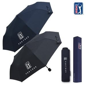 [20개묶음]PGA TOUR 3단 수동 무지 우산블랙 네이비 판촉선물 행사답례품 단체대량