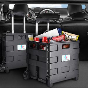 TKB 접이식 핸드 쇼핑카트 캐리어 마트/차량/캠핑