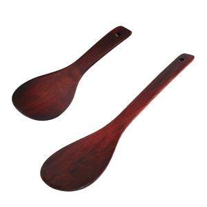 미지 옻칠 주걱 28cm 38cm 대형 밥주걱 조리 요리 업소 용 목재 나무