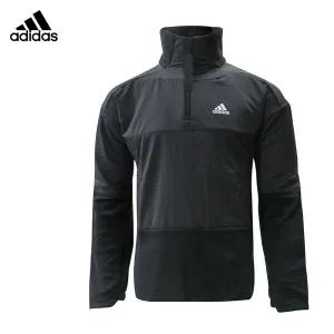 아디다스 어반 미드 아노락 플리스 블랙 남자 기모 긴팔티 자켓 반집업 H13788