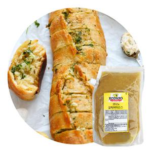 지케이푸드 코다노 갈릭버터소스 2kg 갈릭소스 업소용