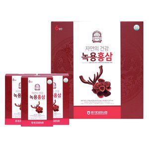 [황풍정][풍기인삼농협] 황풍정 자연의 건강 녹용홍삼 70ml x 30포 / 쇼핑백 포함