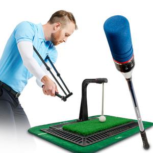 위너스피릿 실내 골프스윙연습기 자세교정기 실내 매트 연습채 연습도구