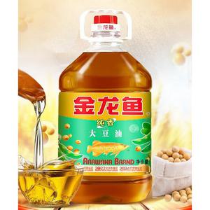 터보마켓 금융어 중국 콩기름 대용량 진룽위 대두유 식용유, 5L, 1개