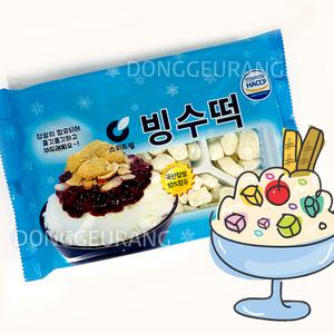 (팥빙수재료모음)빙수재료/빙수떡/연유/팥/제리/후르츠/과일/미숫가루/레인보우/젤리/토핑