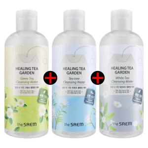 3개 더샘 힐링티 가든 클렌징워터 3종