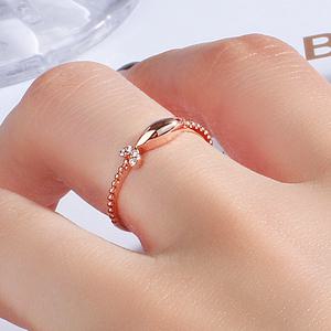 14K 18K 물고기 반지 루비 검지 중지 애끼 우정 미스 링 재물 행운 레이어드