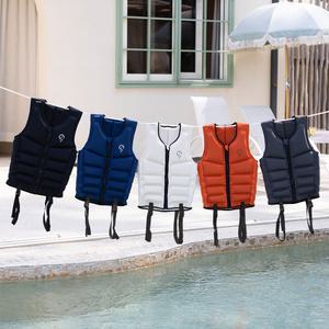 [프리미엄] 활동성 좋은 슬림핏 부력보조복 구명조끼  스노쿨링 / 수영장 / 파도타기 / 물놀이 / 낚시