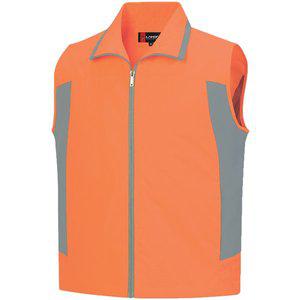 [기타][랜더스]스포티 배색 등산 레저 집업 조끼 LD57/스포츠 단체복 아웃도어 조끼