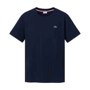 라코스테 베이직 레귤러핏 K 코튼 여성 아동 주니어 반팔티 반팔 티셔츠 네이비 TJ1442-166