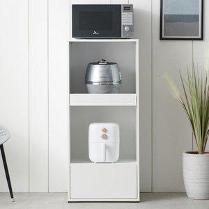 [가온퍼니처]에셀르 500 1단 밥솥장 에어프라이어 밥솥 선반 밥통 수납장 미니 렌지대 오븐장 주방다이