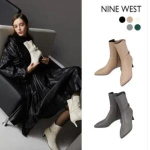 [나인웨스트]나인웨스트 바네사 스트레치 하프부츠 NW030