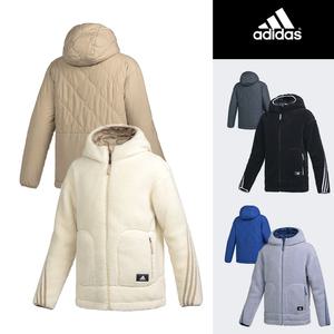 아디다스 하이컬러 쉐르파 자켓(플리스)뽀글 양면점퍼