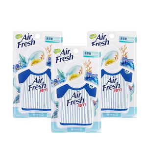에어후레쉬 옷장용 방향소취제 시원한 아쿠아향 32g x3개