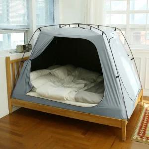 산들로 암막 95 보온 폴리 난방텐트 2인용 더블 SA-IT026 거실형 겨울 가족 실내텐트