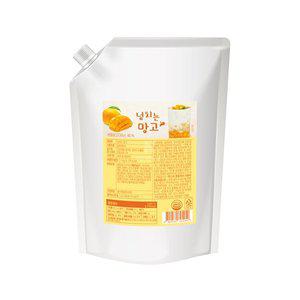 메가커피 네이쳐티 넘치는 망고 베이스 1kg