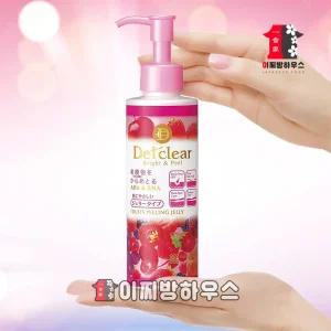 데트클리어 필링젤 믹스베리 180ml 각질제거제 필링제 때비누 저자극필링젤 얼굴각질제거제 피부각질