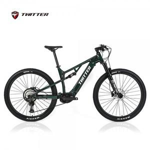 2023트위터 전기자전거 EM6 바팡중앙구동 풀샥 시마노 M6100 12단 16A