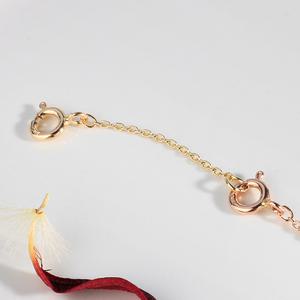 연장 체인 여유 길이 사이즈 줄 기본 금 목걸이 14K 18K