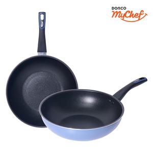 도루코 마이셰프 애쉬블루 IH 궁중팬 30cm 인덕션 후라이팬