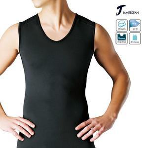 제임스딘 브이넥 남성 실켓 머슬런닝 1종