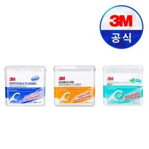 3M치실 일회용 치간칫솔 벌크팩 (싱글/더블라인/민트싱글라인)