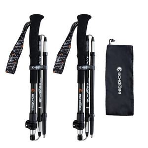 에코로바 아발론 5단 접이식 폴딩 등산스틱 2개 1세트 + 케이스