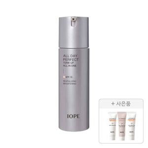 아이오페 맨 올데이 퍼펙트 톤업 올인원 120ml, 1개+증정(UV쉴드 선 프로텍터, 10ml,1개 + 선 앰플 10ml,1개 +톤업 선, 10ml, 1개)