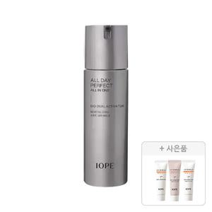 아이오페 맨 올데이 퍼펙트 올인원 120ml, 1개+증정(UV쉴드 선 프로텍터, 10ml,1개 + 선 앰플 10ml,1개 +톤업 선, 10ml, 1개)