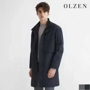 [올젠] 인비저블 후드 하이넥 코트 (ZOB3CG1302)