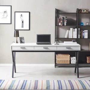 보루네오 엘리브 스마트 1600 서랍 컴퓨터 철제 책상 테이블 sg080