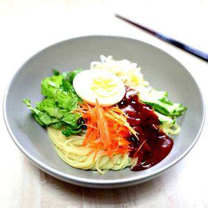 [엄마표요리] 20년전통 유명맛집 쫄면 10인분 풀셋트 / 면2kg+양념장10봉+사골육수2봉