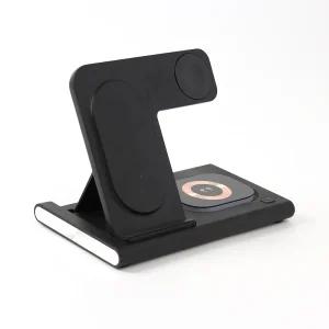 갤럭시 3in1 고속 무선충전기 갤럭시워치 버즈 거치대 (블랙)