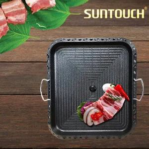 썬터치 네오 멀티 사각 구이판 l 고기불판 석쇠 캠핑그릴