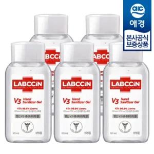 [애경]랩신 V3 새니타이저 겔 60ml x5개