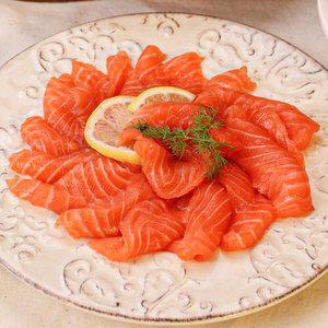 바른씨 한 번도 얼리지 않은 생연어 1kg (전체부위) 노르웨이 연어필렛